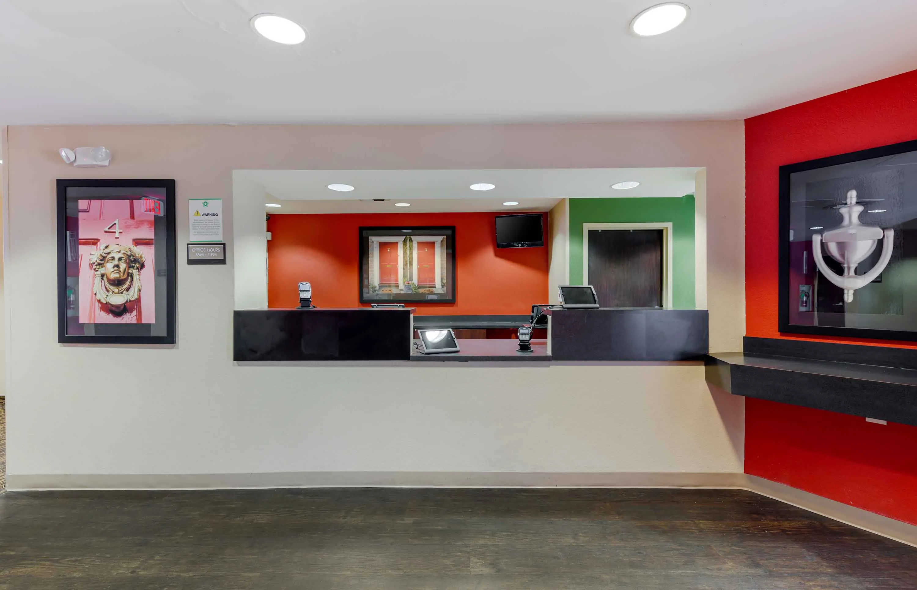 Lobby and Guest Check-in