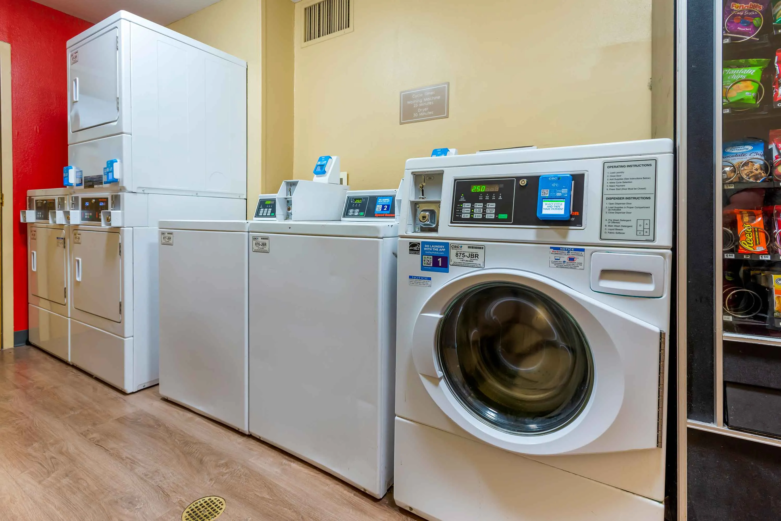 On-Premise Guest Laundry
