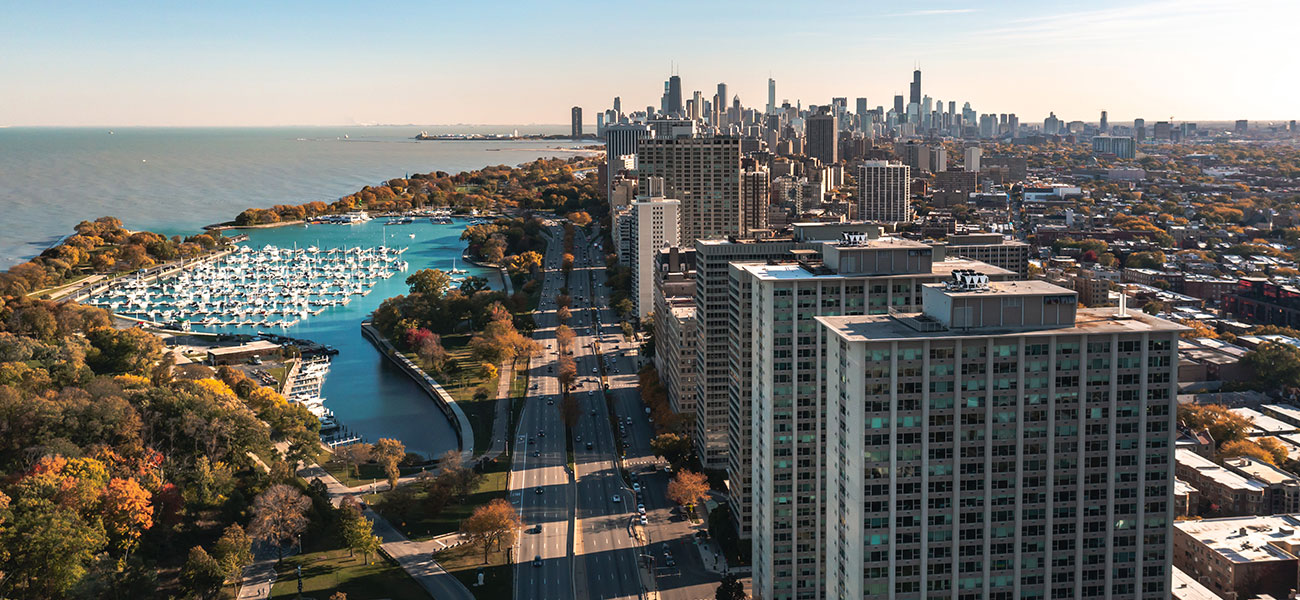 Skyline of Lakeview