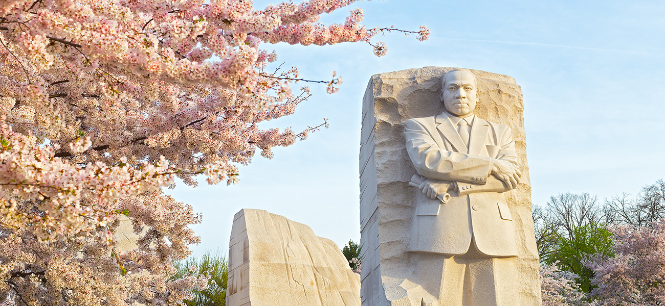 The Martin Luther King, Jr. Memorial.