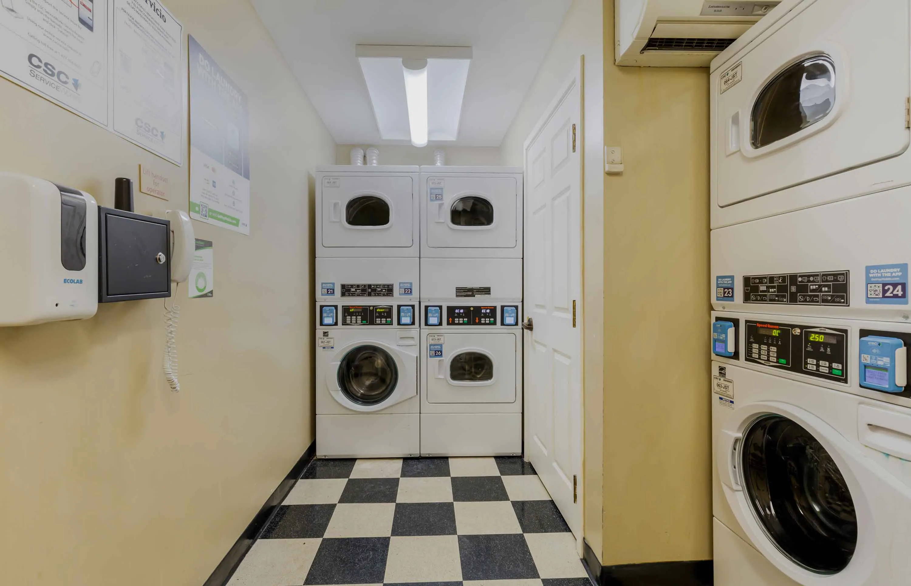 On-Premise Guest Laundry