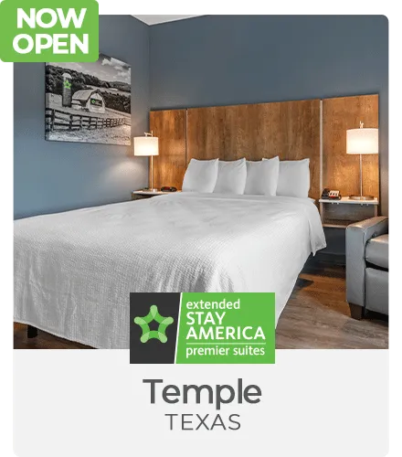 Extended Stay America hotel now open in Temple, Texas